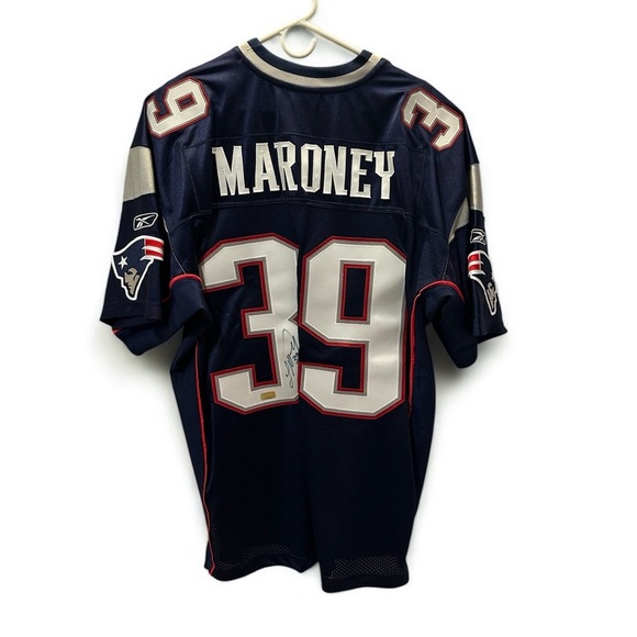 New 07 Reebok Laurence Maroney NEW ENGLAND PATRIOTS Authentic NFL Team JERSEY 48 - Picture 1 of 5